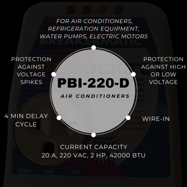 BREAKERMATIC ULTRASOCKET 220V, PBI-220-D - Image 3