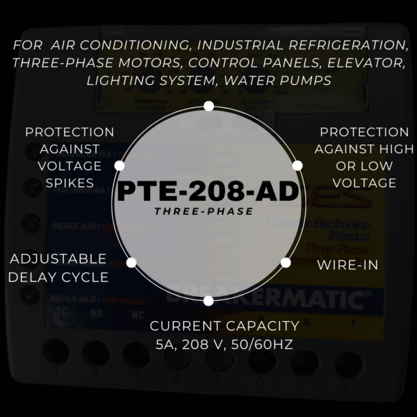 BREAKERMATIC 3 FASES 208, PTE-208-AD - Image 3