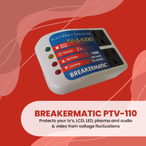 BREAKERMATIC TVs and Audio, PTV-110